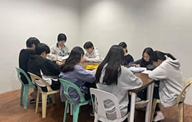 엠제이 학생들의 학습 현장