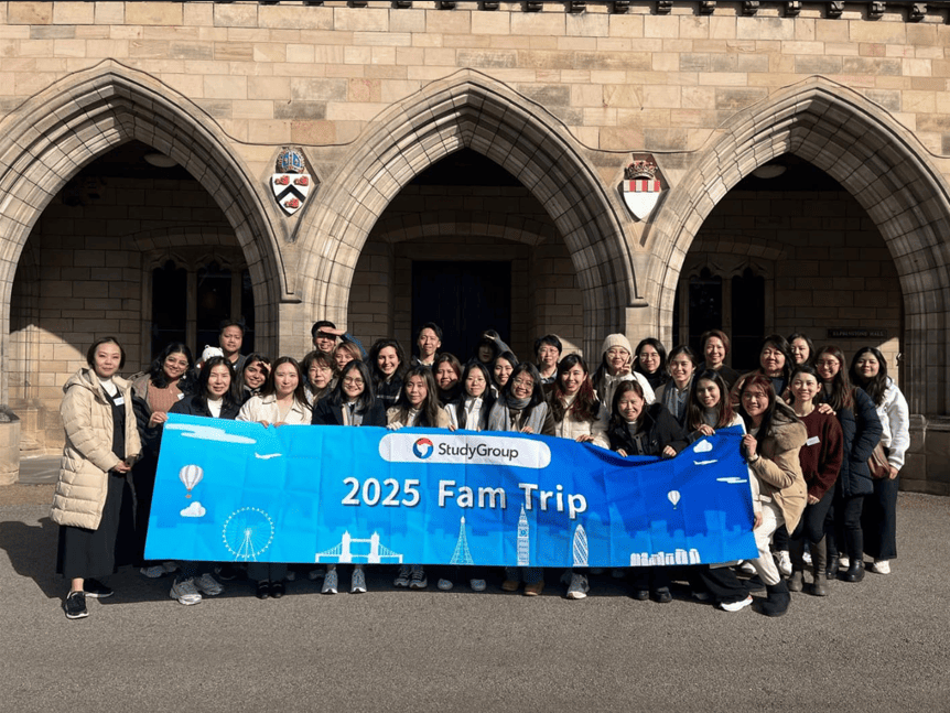 영국유학 트립 현장