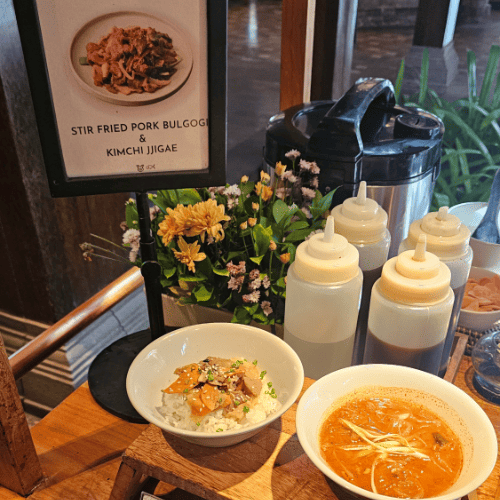 발리 SIP 가족 영어캠프 조식 메뉴
