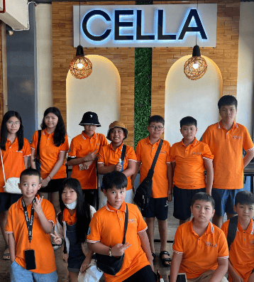 CELLA 주니어 영어캠프 학생 단체활동