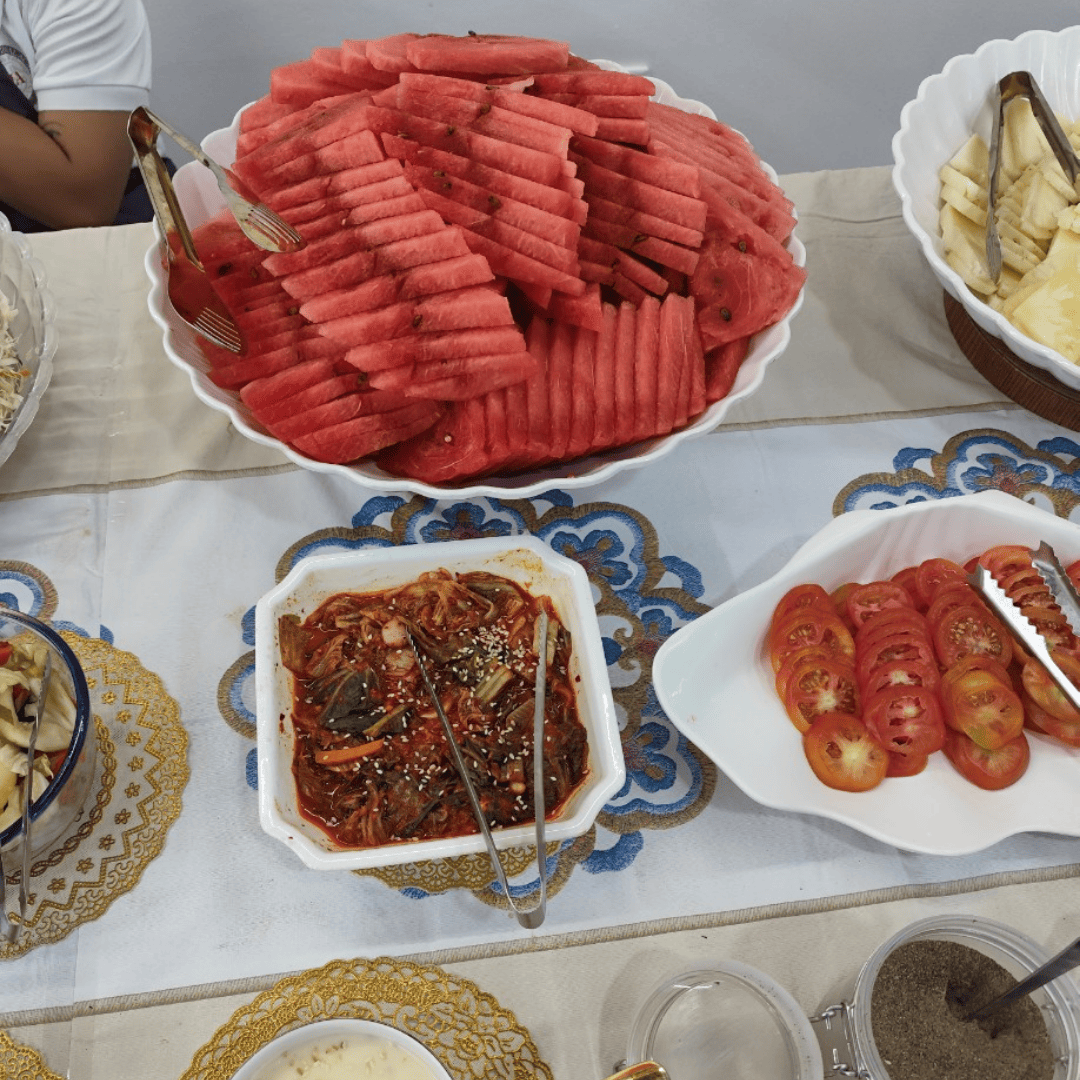CIA 영어캠프 과일과 반찬