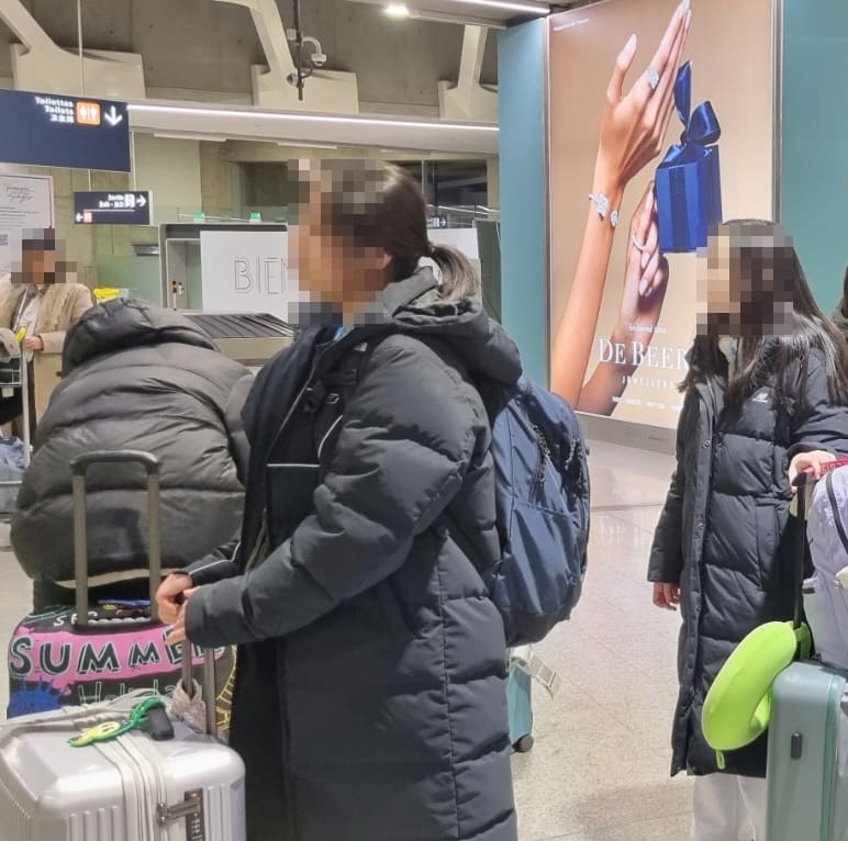 영국 스쿨링 영어캠프 공항 도착 후 이동