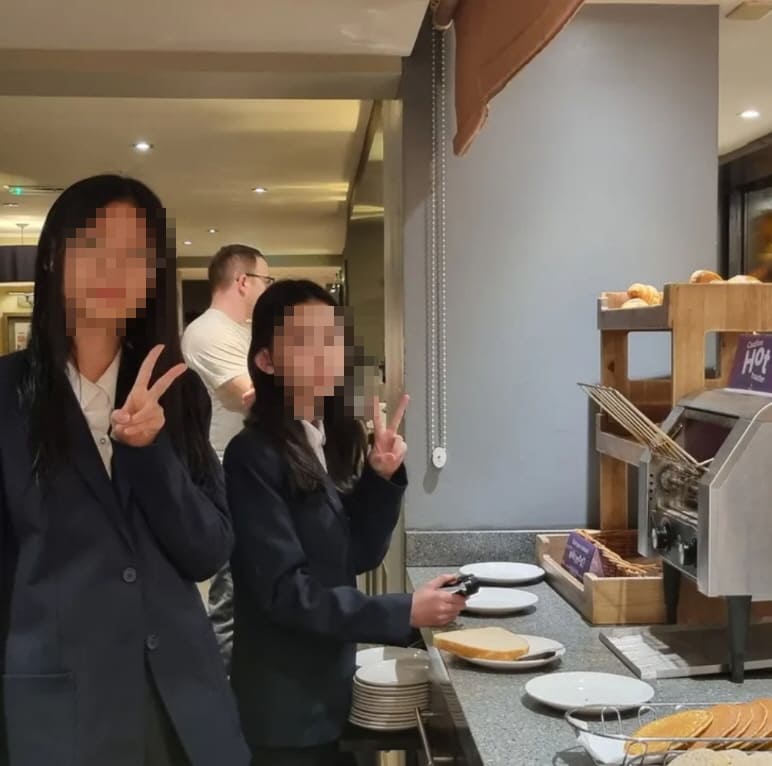 영국 스쿨링 영어캠프 학교 식당