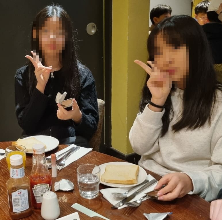 영국 스쿨링 영어캠프 현지 식사시간