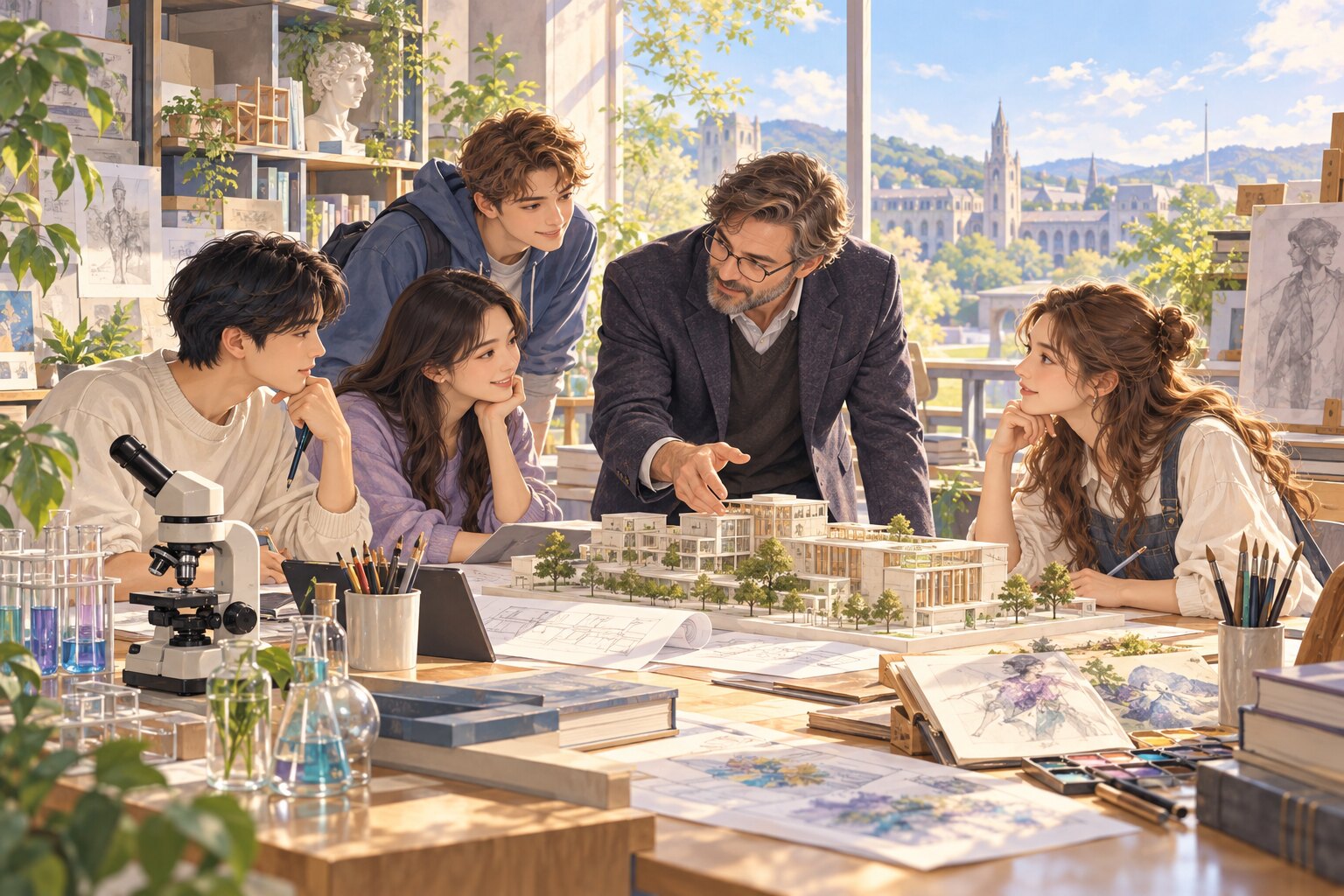 대학유학 전공 선택 설명회